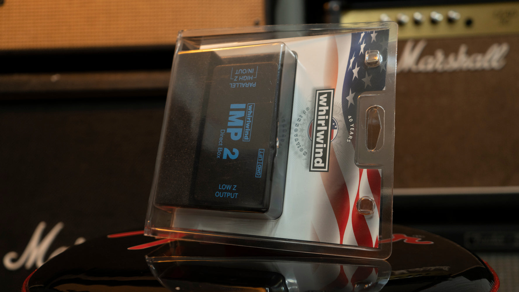 Whirlwind IMP 2 1channel Passive Instrument Direct Box Texas Tone