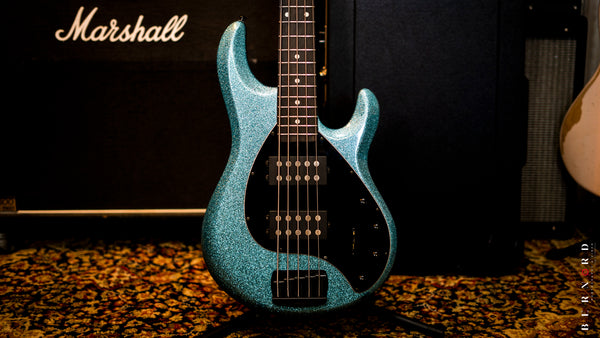 Earnie Ball Music Man Sting Ray5 Special HH Electric Bass (Aqua Sparkle)