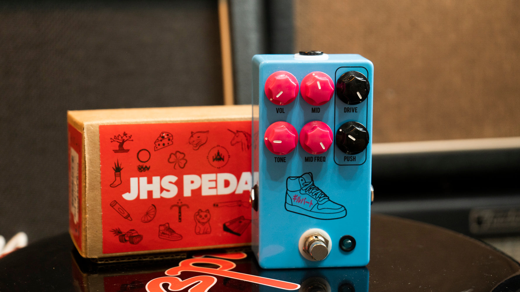 JHS PG-14 Paul Gilbert Signature Drive Guitar Effects Pedal – Texas ...