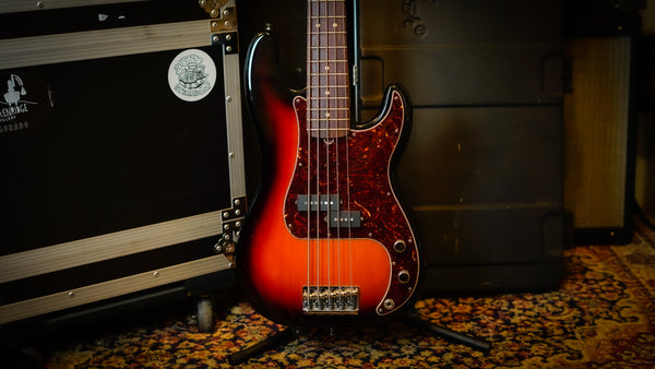 Fender American Standard Precision Bass V with Rosewood Fretboard 2012 - 3-Color Sunburst W/ OHSC