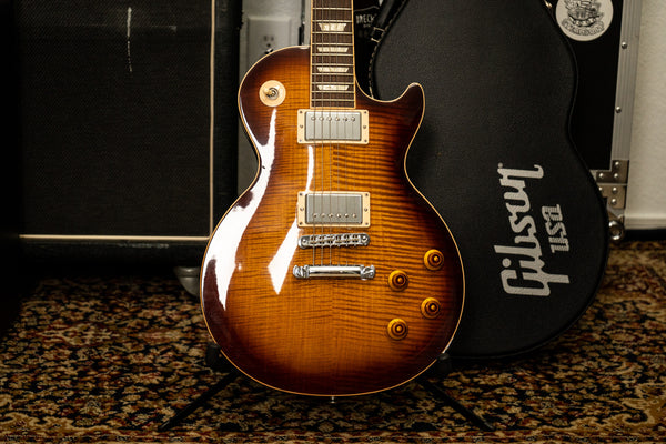 Gibson Les Paul Standard Plus 2012 | Tobacco Burst Burst Electric Guitar W/ OHSC