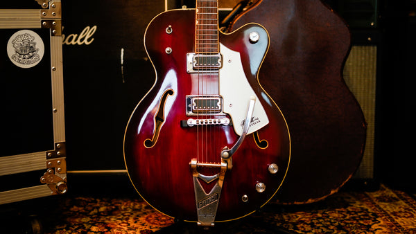 Gretsch 7655 Chet Atkins Tennessean 1975 - Dark Cherry with Case & original Tags