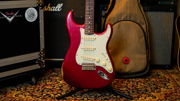 Fender Stratocaster Road Worn 2020 CME Specs Candy Apple Red SSS