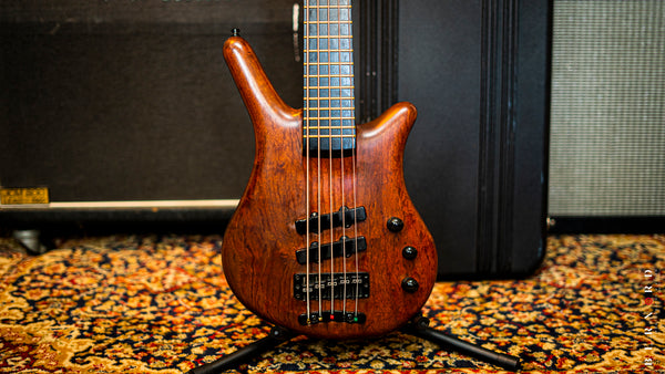 Warwick Thumb Bass NT5 2003 Bubinga With Ebony Fretboard & Warwick Hardcase. Germany Made.