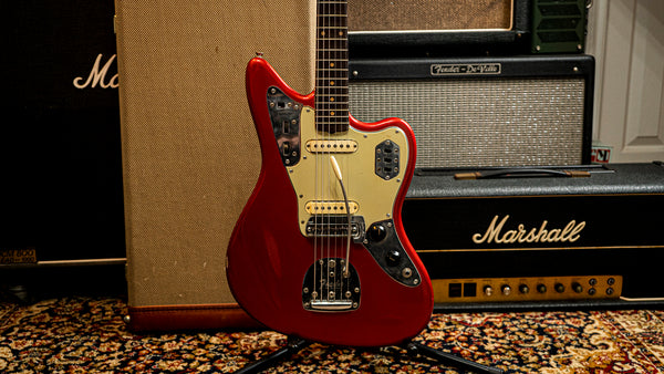 Fender Jaguar 1963 Candy Apple Red PRE-CBS Refin L-Series