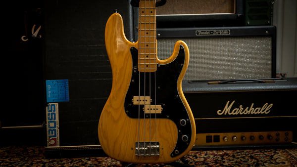 Fender Precision Bass with Maple Fretboard 1976 - Natural SN 701037