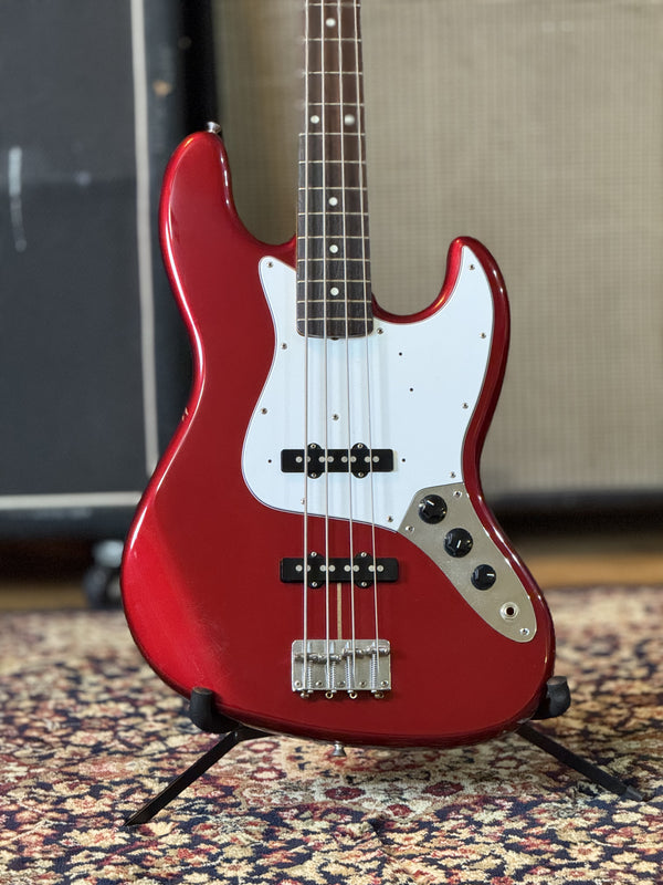 Fender JB-62 Jazz Bass Reissue MIJ Candy Apple red 1993/4