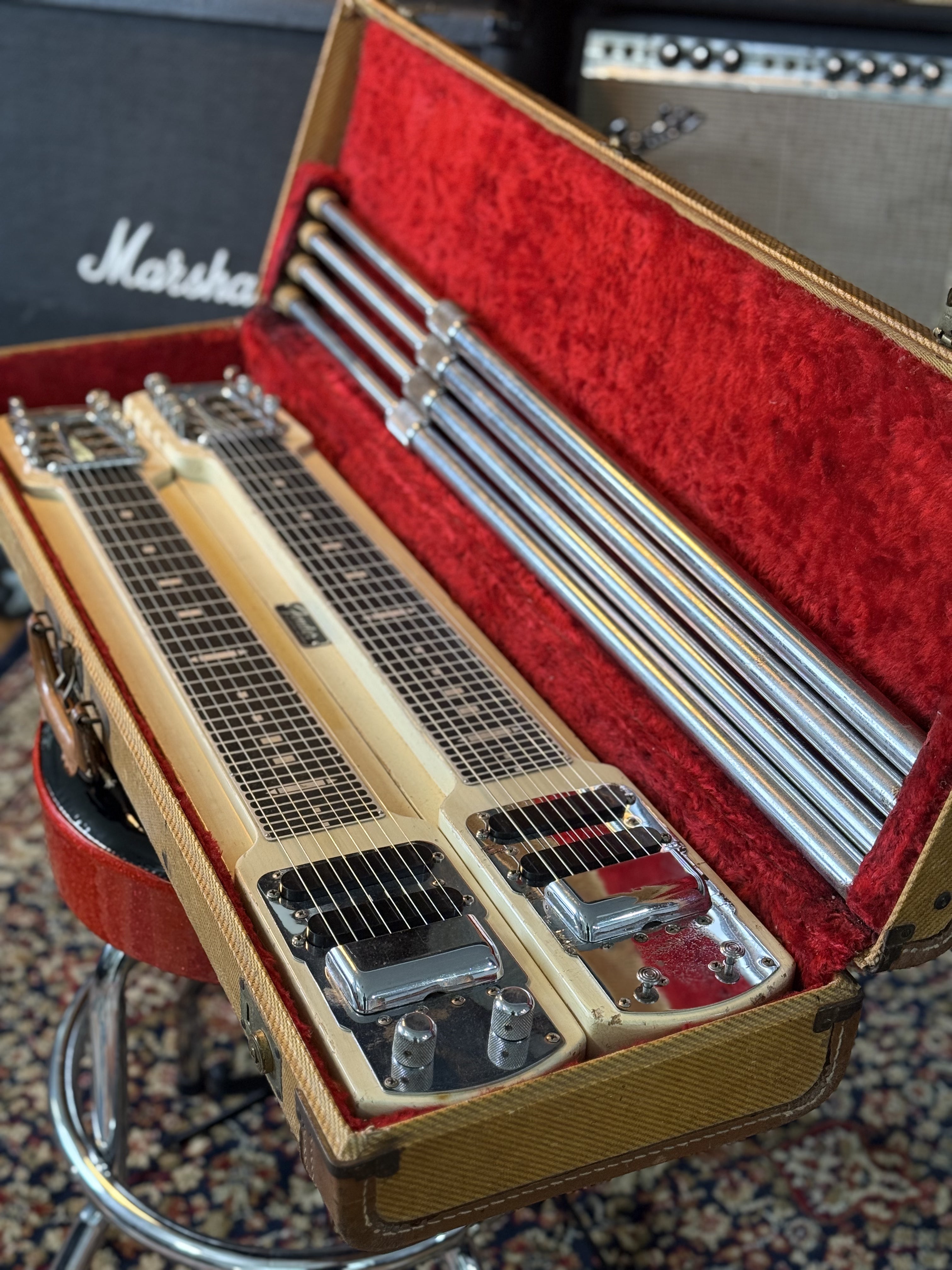 Fender Stringmaster D8 2-Neck Console Steel Guitar – Texas Tone Factory