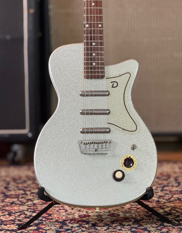 Danelectro 56 U-3 Reissue 1998 - 2004 - Silver Metalflake