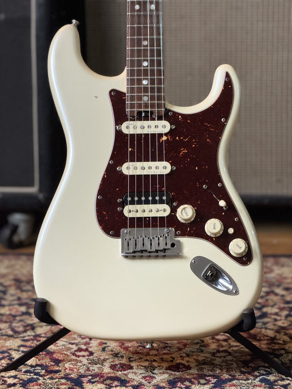 Fender American Elite Stratocaster HSS Shawbucker with Rosewood Fretboard 2016 - 2019 - Olympic Pearl