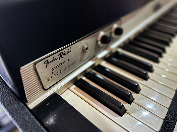 Fender Rhodes Mark I Stage 73-Key Electric Piano 1973- Black Rounded Top