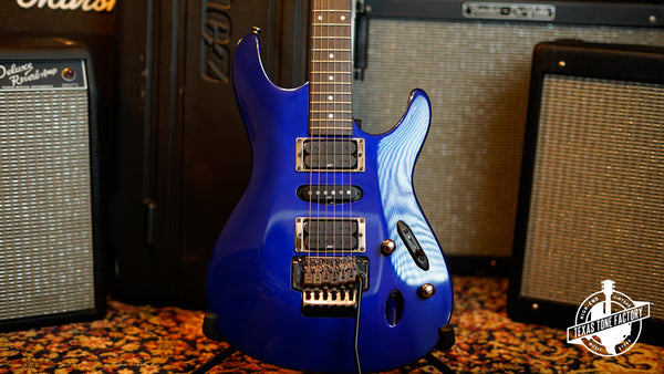 Ibanez S470 Mid 90s - Blue W/ OHSC