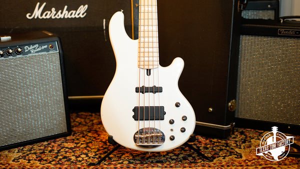 Lakland Skyline 55-02 Standard 5-String with Maple Fretboard 2010s - Pure White