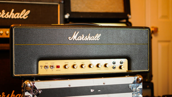 Marshall 1987X MK II Reissue 2-Channel 50-Watt Guitar Amp Head 2002 - Present - Black Master Vol MOD Incredible Sound