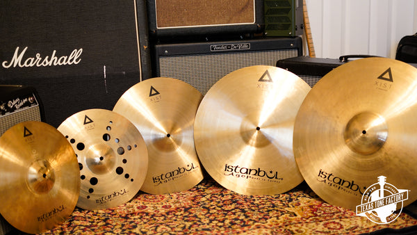 Istanbul Agop Xist Cymbal Set 14 HH 17Crash / 19 Crash / 21 Ride Free Zildjian Gig Bag